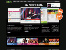 Tablet Screenshot of nello.tv